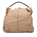 Louis Vuitton Monogram Mahina Selene MM Satchel - Beige