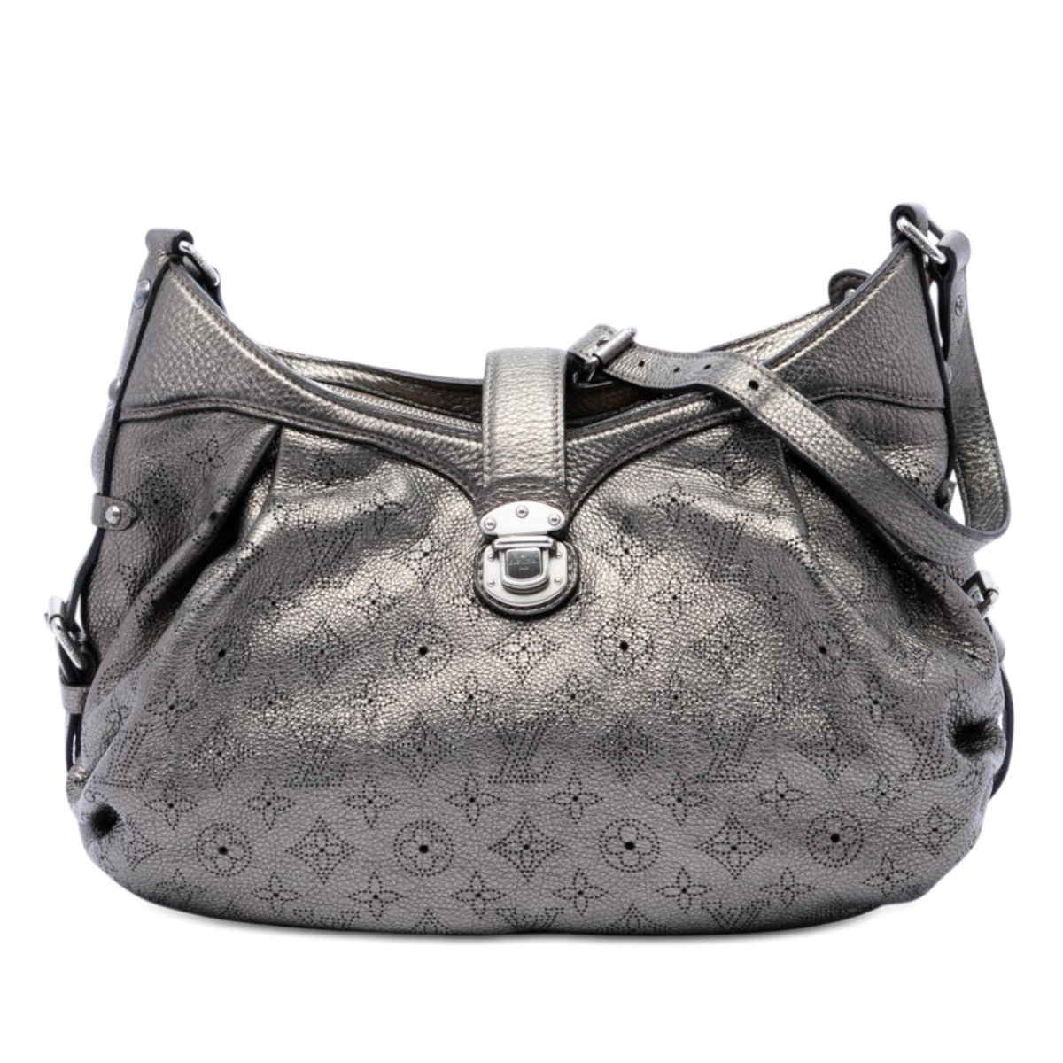 Louis Vuitton Monogram Mahina XS Crossbody Bag - Silver