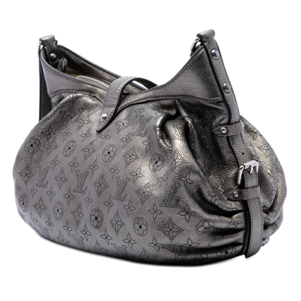 Louis Vuitton Monogram Mahina XS Crossbody Bag - Silver