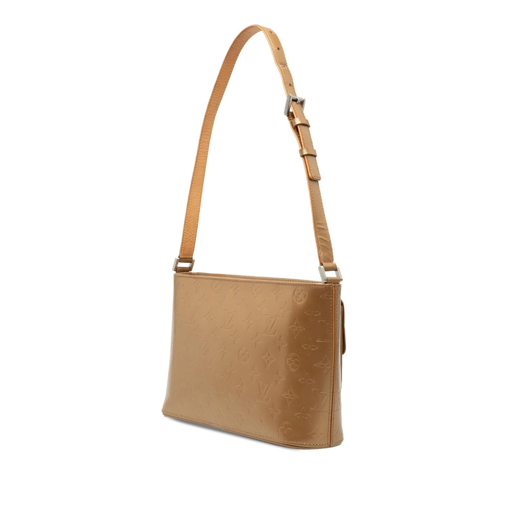 Louis Vuitton Monogram Mat Alston Shoulder Bag - Gold