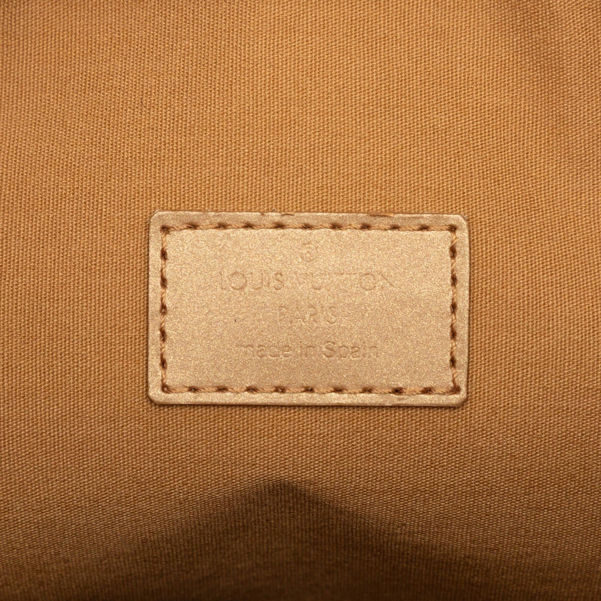 Louis Vuitton Monogram Mat Sutter Shoulder Bag - Gold