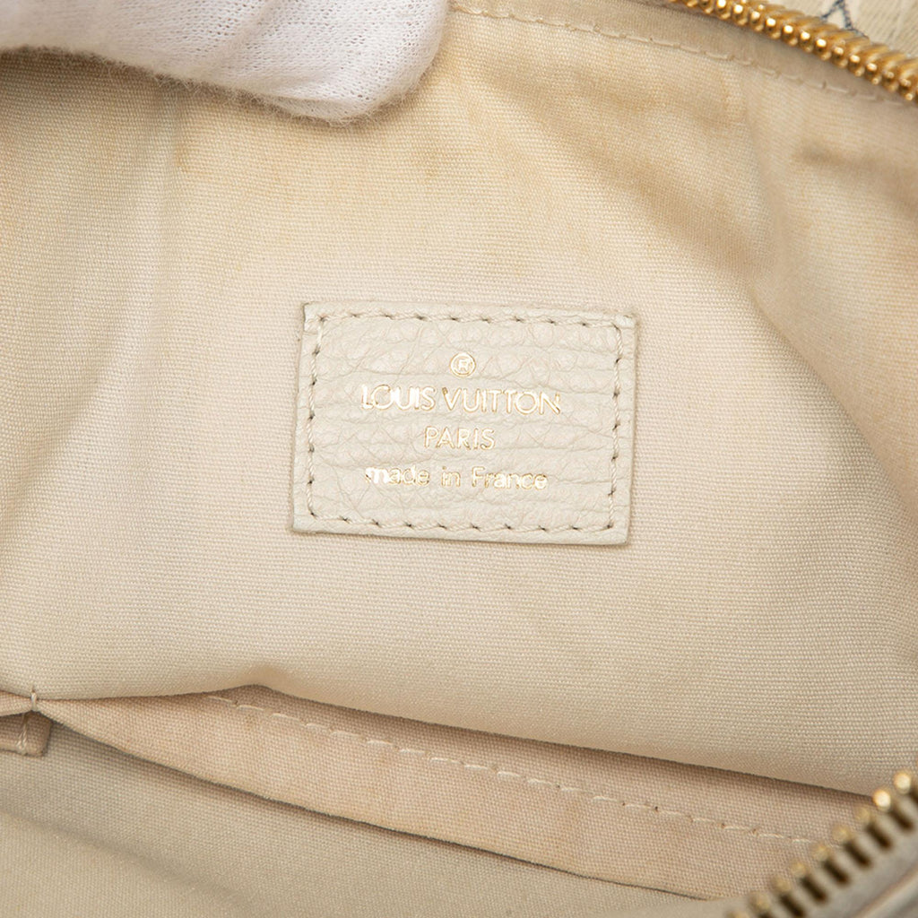 Louis Vuitton Monogram Mini Lin Croisette Marina PM Satchel - Beige
