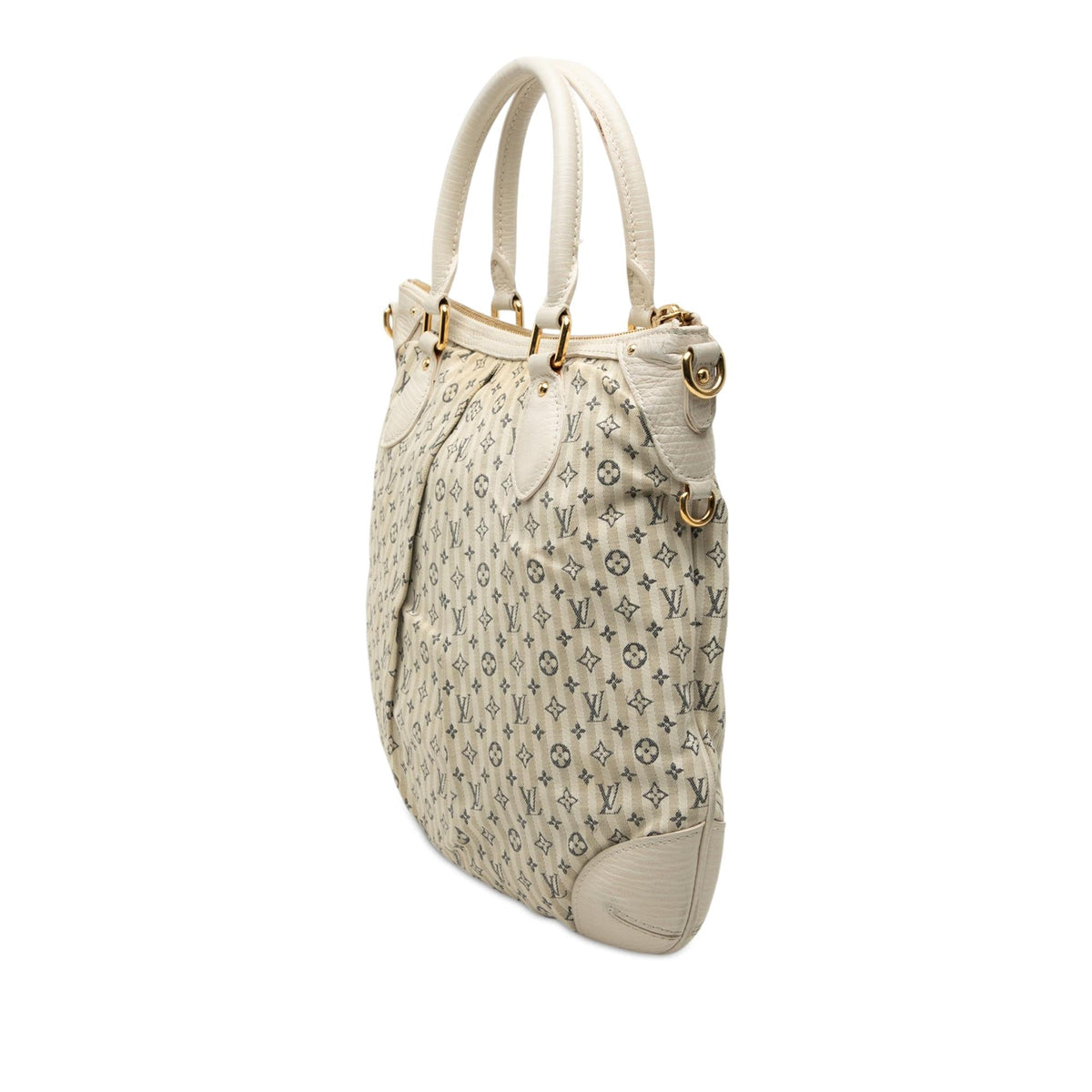 Louis Vuitton Monogram Mini Lin Croisette Marina PM Satchel - Beige