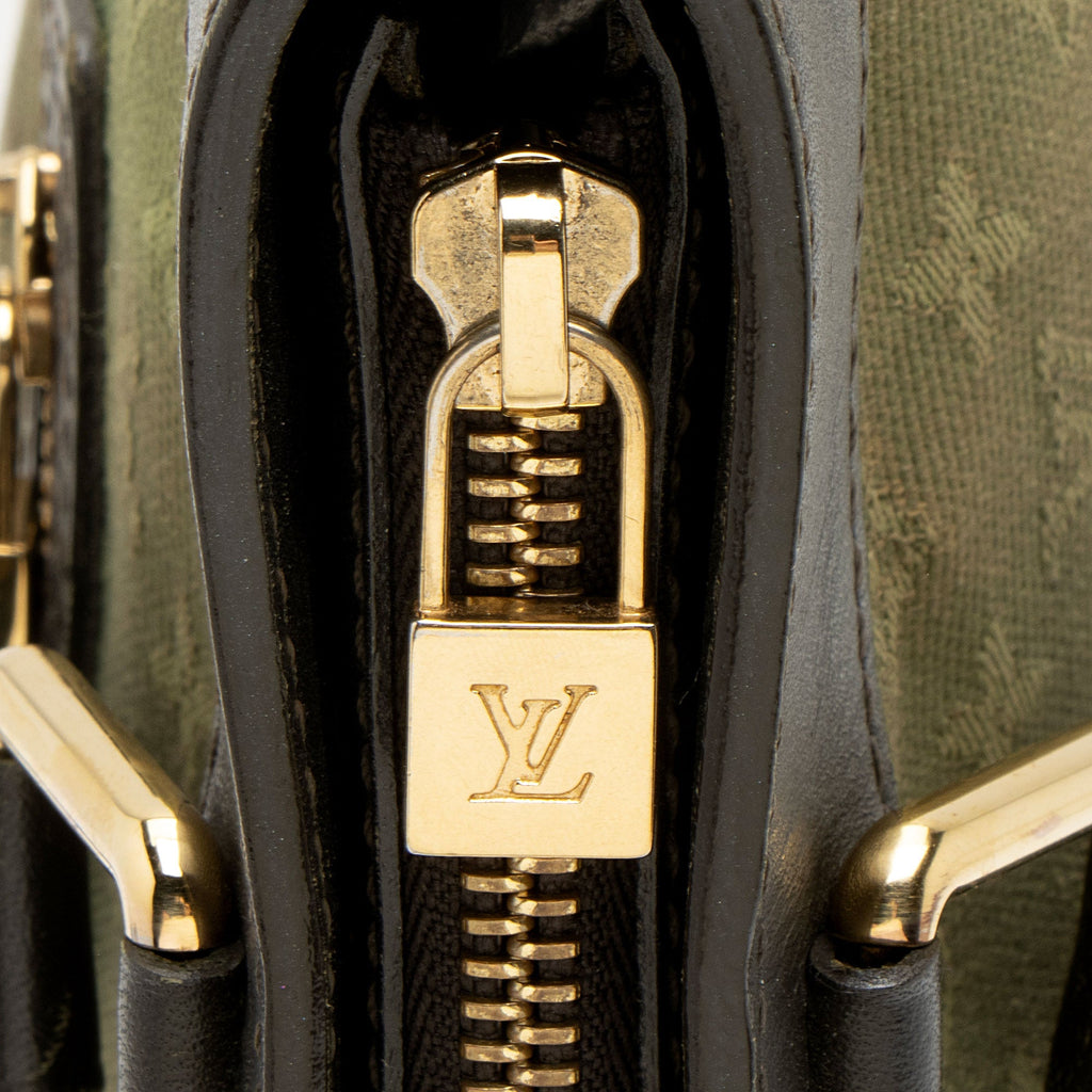 Louis Vuitton Vintage Monogram Mini Lin Lucille PM Tote Bag - Green