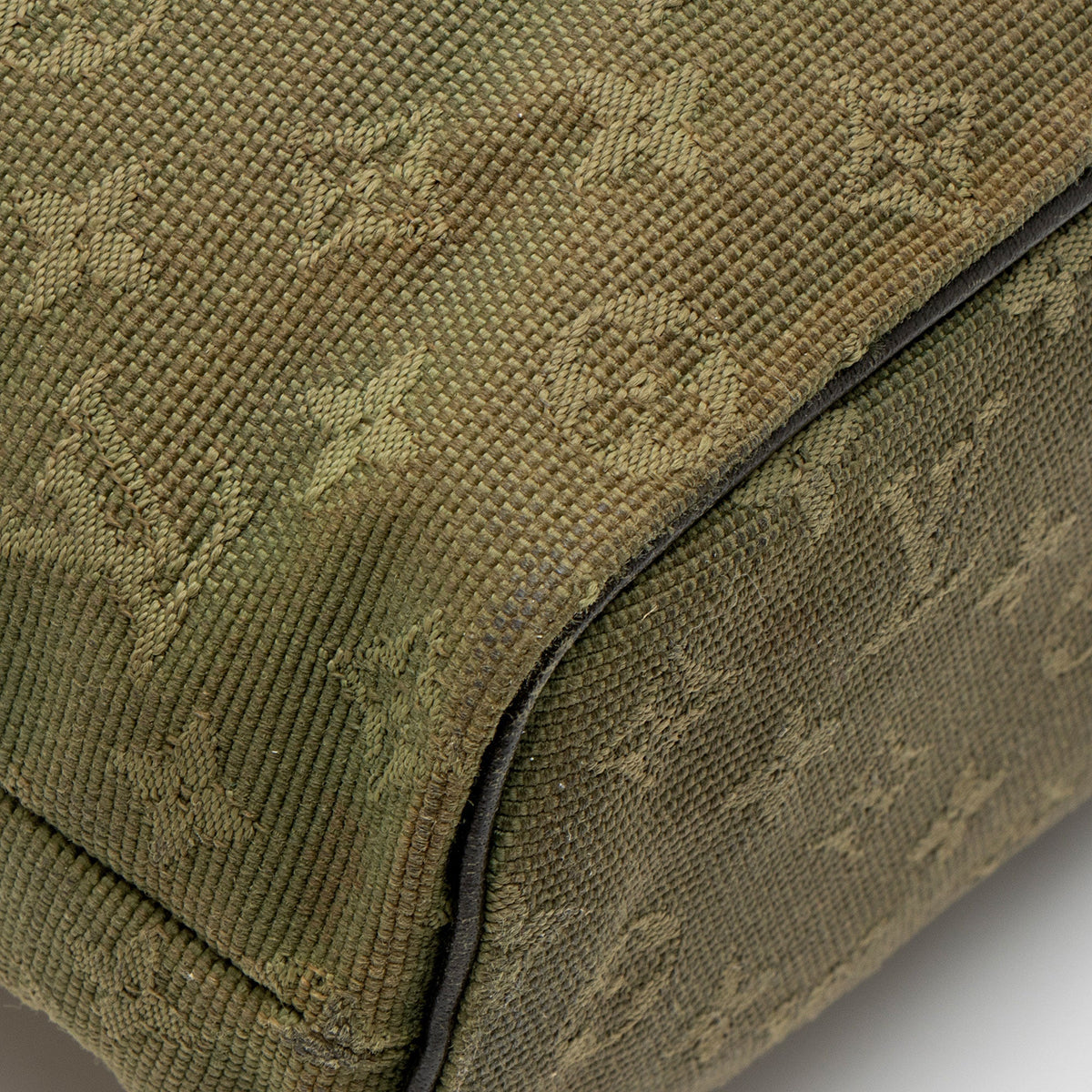 Louis Vuitton Vintage Monogram Mini Lin Lucille PM Tote Bag - Green