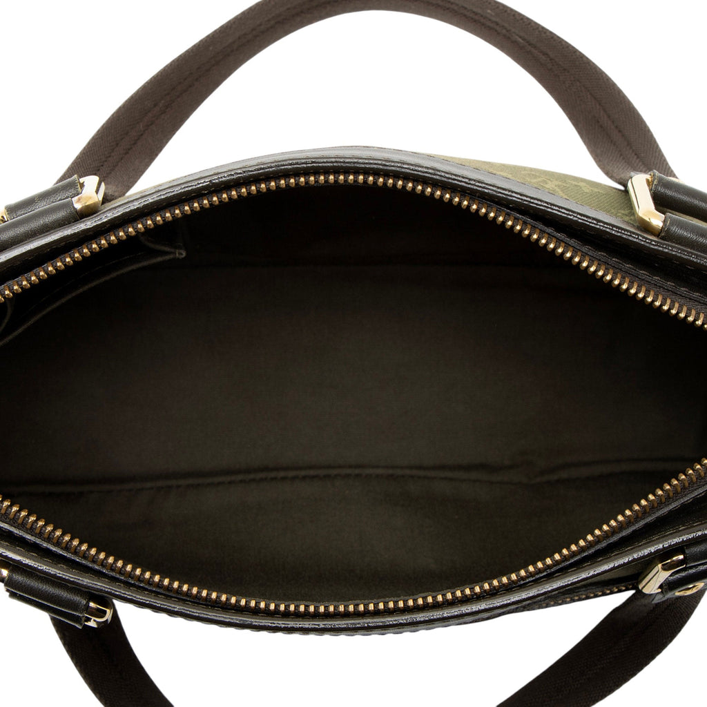 Louis Vuitton Vintage Monogram Mini Lin Lucille PM Tote Bag - Green