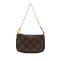 Louis Vuitton Monogram Mini Pochette Accessoires - Brown