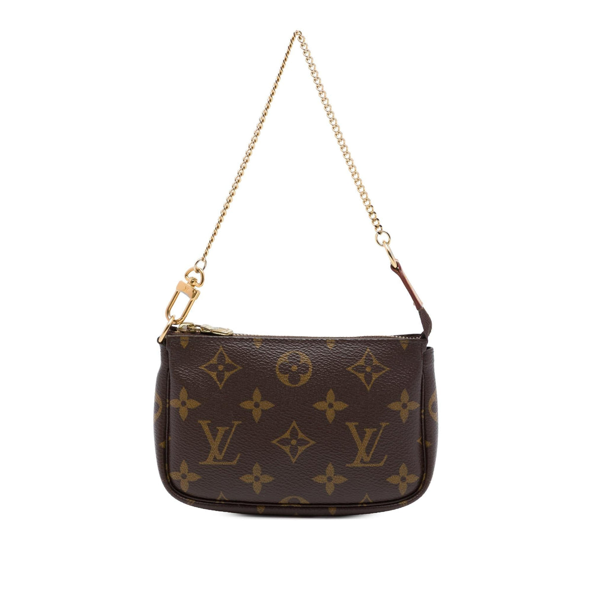 Louis Vuitton Monogram Mini Pochette Accessoires - Brown