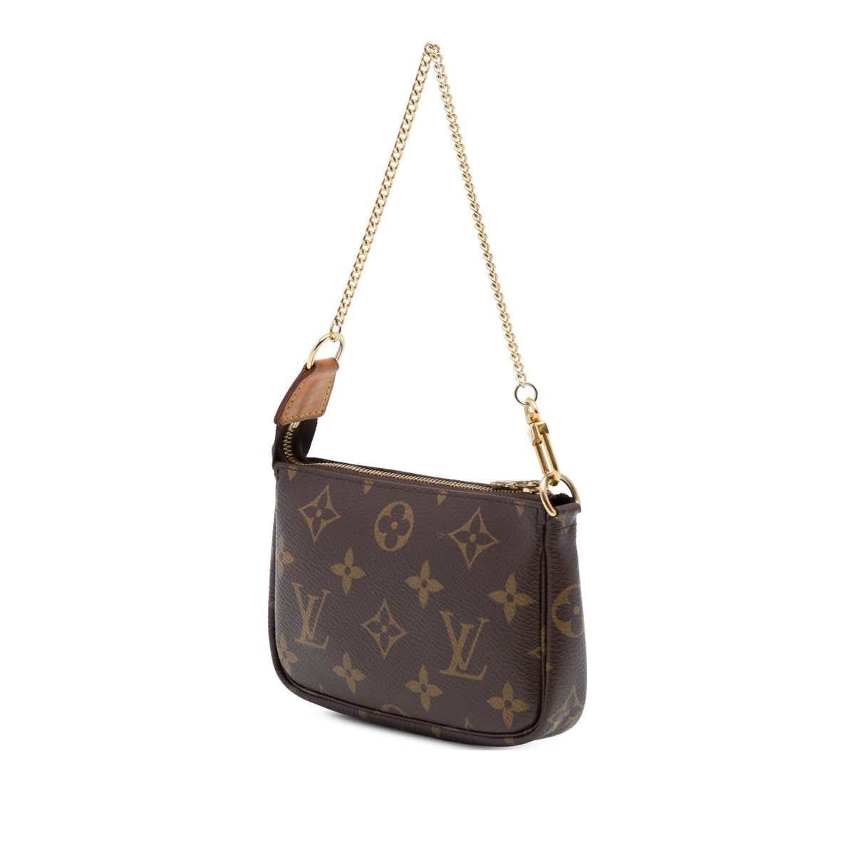 Louis Vuitton Monogram Mini Pochette Accessoires - Brown