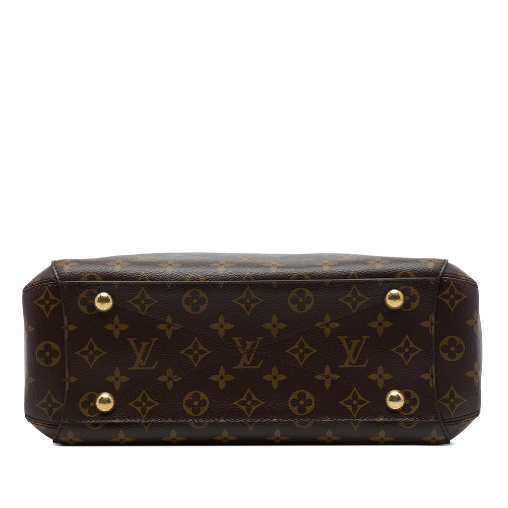 Louis Vuitton Monogram Montaigne MM Satchel - Brown