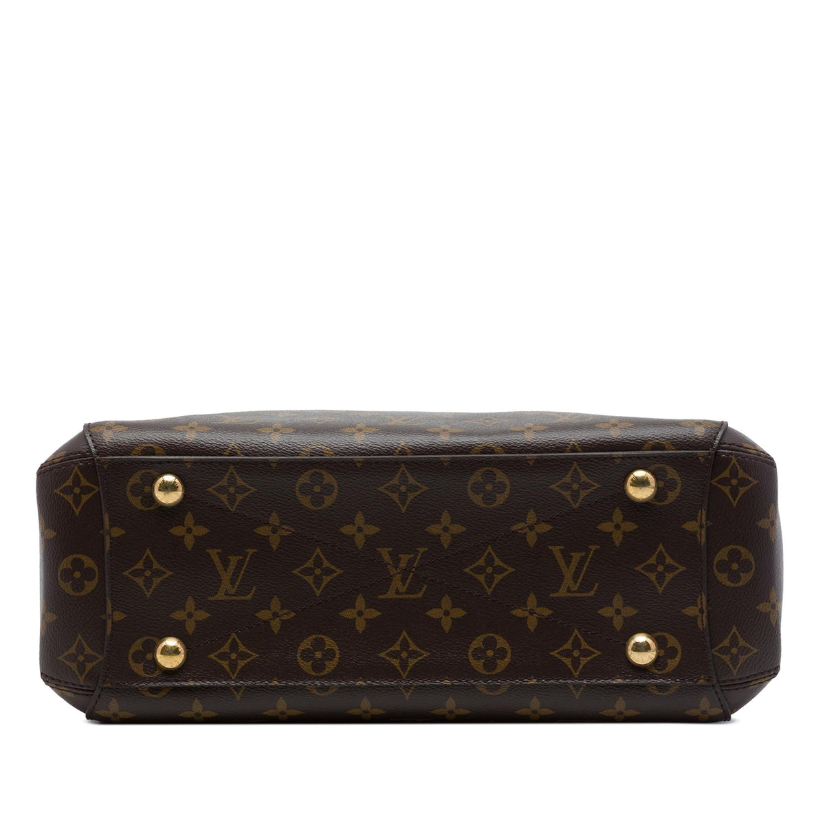 Louis Vuitton Monogram Montaigne MM Satchel - Brown