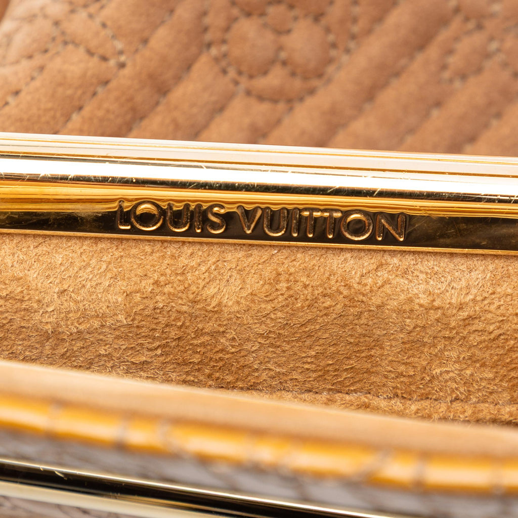 Louis Vuitton Monogram Motard After Dark Clutch - Brown