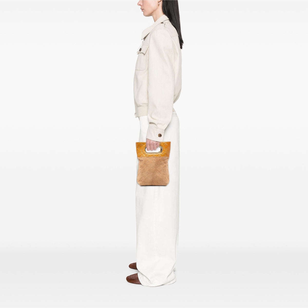 Louis Vuitton Monogram Motard After Dark Clutch - Brown