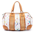 Louis Vuitton Monogram Multicolore Courtney MM Satchel - White