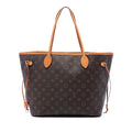 Louis Vuitton Monogram Neverfull MM Tote Bag - Brown