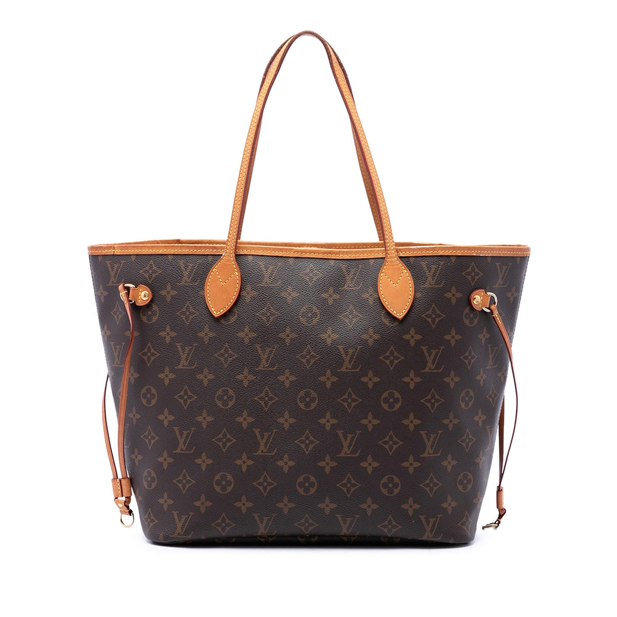 Louis Vuitton Monogram Neverfull MM Tote Bag - Brown