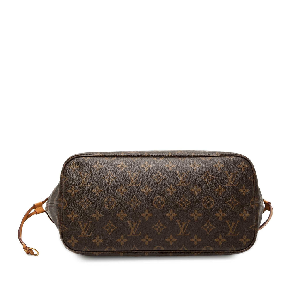 Louis Vuitton Monogram Neverfull MM Tote Bag - Brown