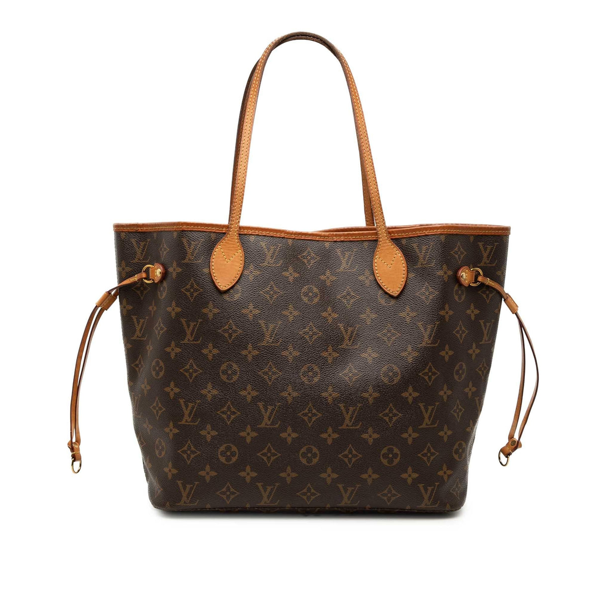 Louis Vuitton Monogram Neverfull MM Tote Bag - Brown
