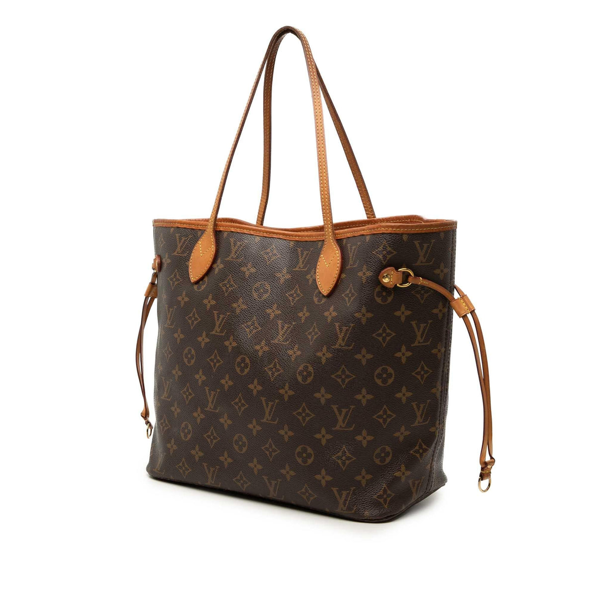 Louis Vuitton Monogram Neverfull MM Tote Bag - Brown
