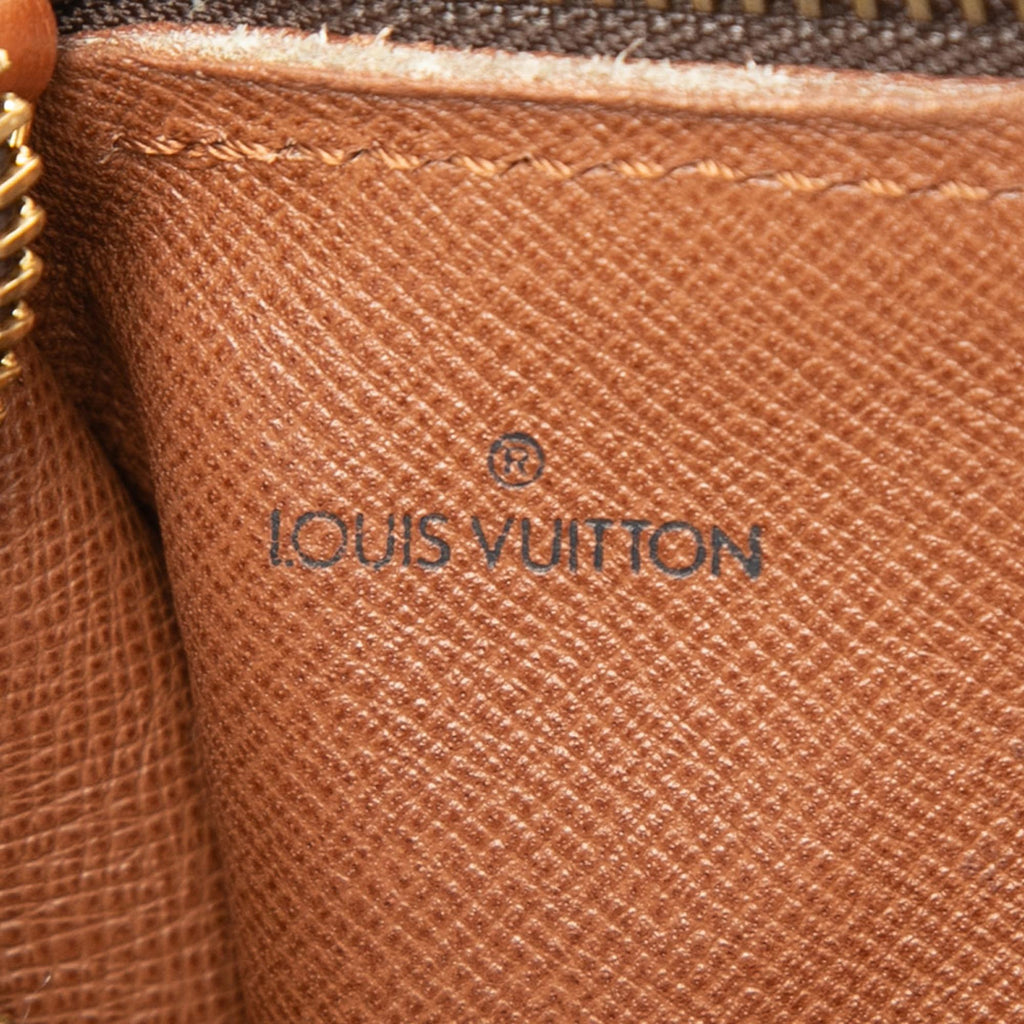 Louis Vuitton Monogram Papillon 30 Satchel - Brown