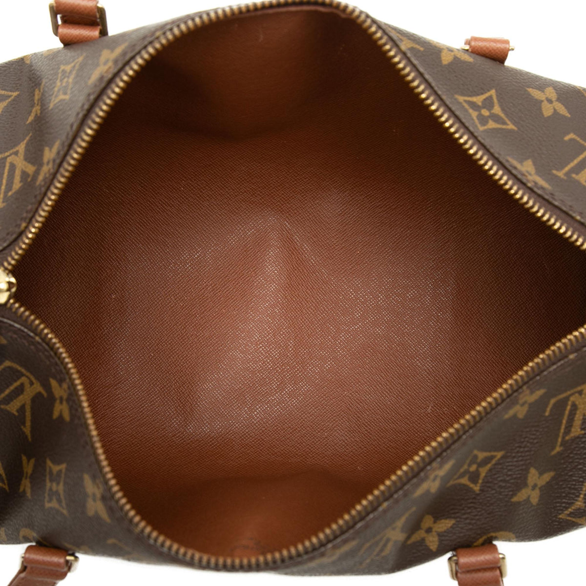 Louis Vuitton Monogram Papillon 30 Satchel - Brown