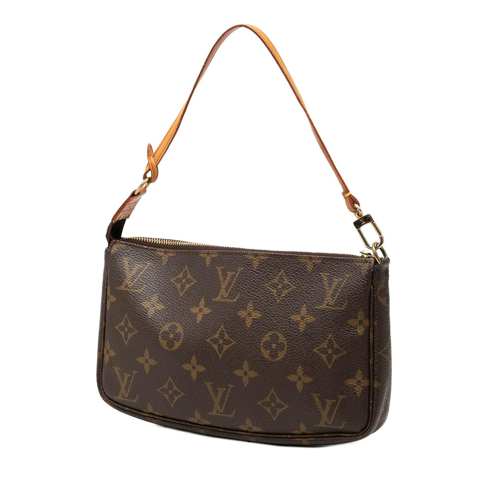 Louis Vuitton Monogram Pochette Accessoires - Brown