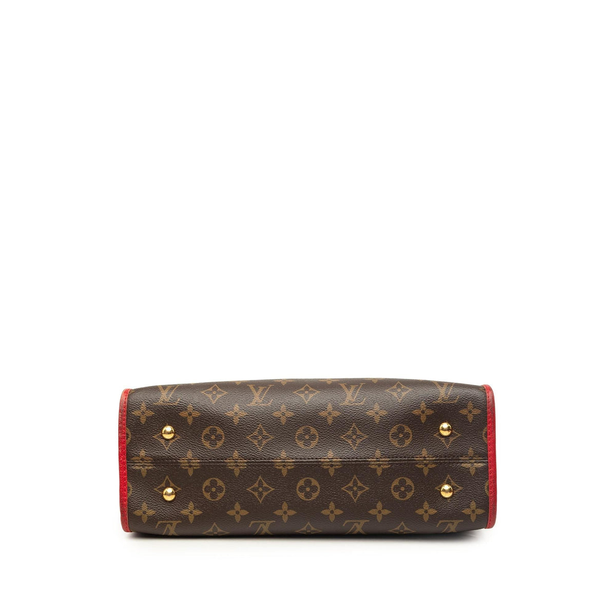 Louis Vuitton Monogram Popincourt PM Satchel - Brown/Red