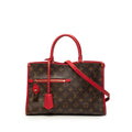 Louis Vuitton Monogram Popincourt PM Satchel - Brown/Red