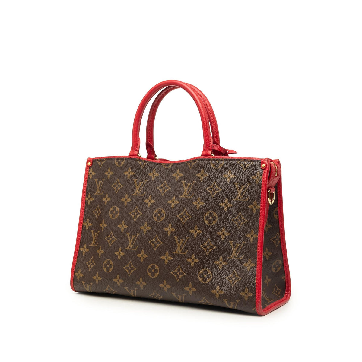 Louis Vuitton Monogram Popincourt PM Satchel - Brown/Red