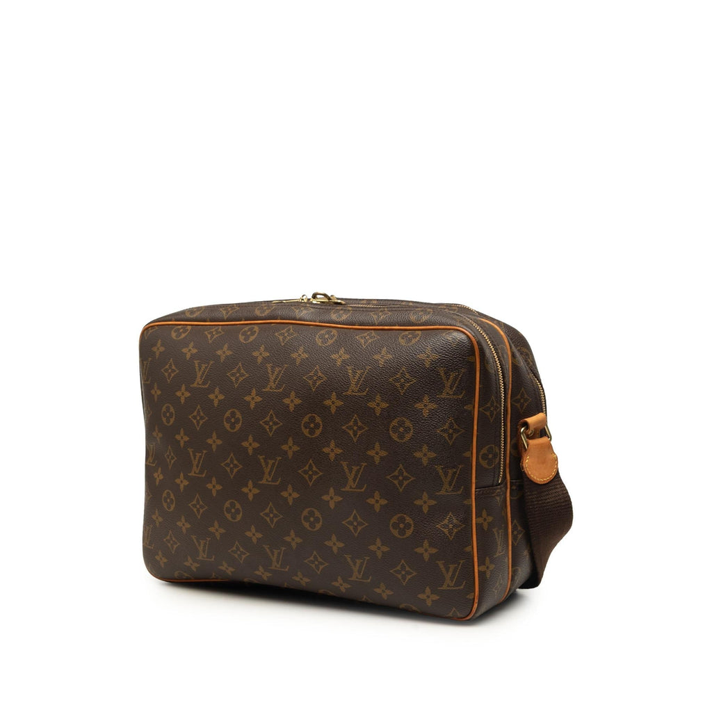 Louis Vuitton Monogram Reporter GM Crossbody Bag - Brown