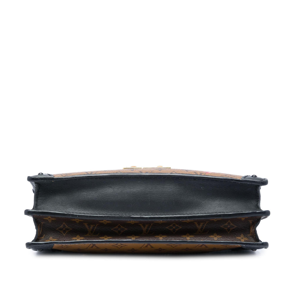 Louis Vuitton Monogram Reverse Trunk Clutch - Brown