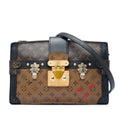 Louis Vuitton Monogram Reverse Trunk Clutch - Brown