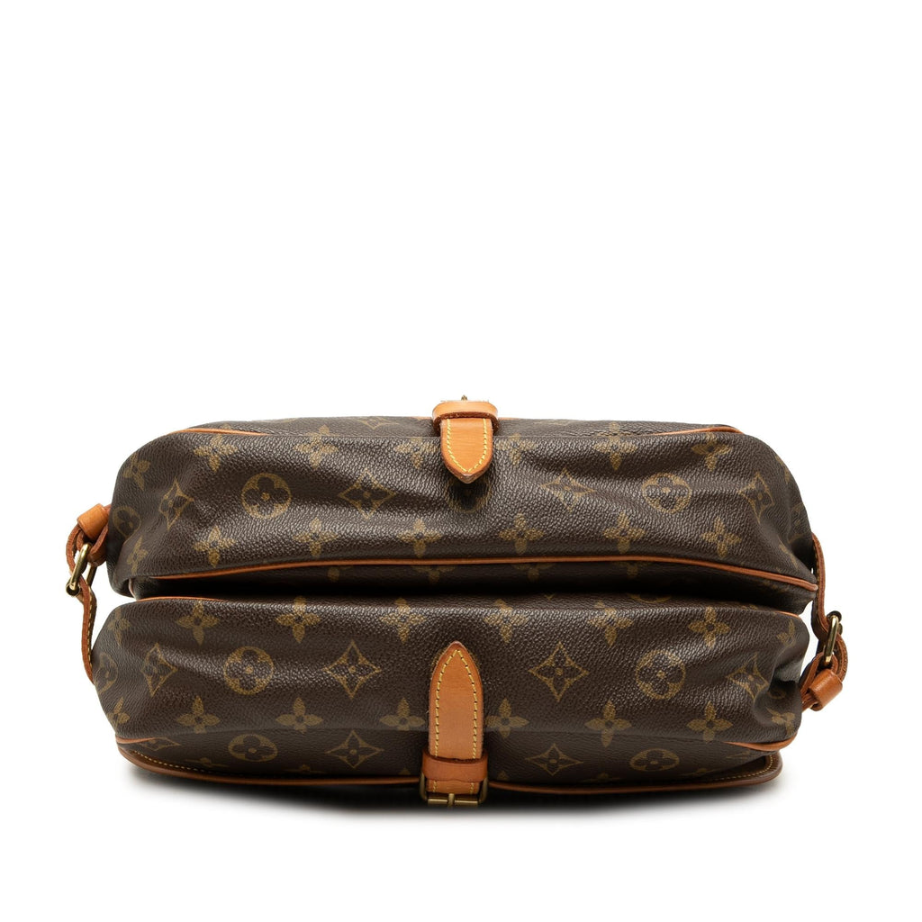 Louis Vuitton Monogram Saumur 30 Crossbody Bag - Brown