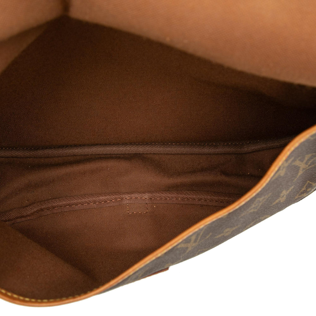 Louis Vuitton Monogram Saumur 30 Crossbody Bag - Brown