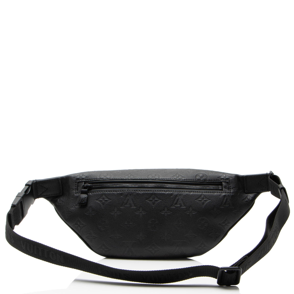Louis Vuitton Monogram Shadow Discovery Bumbag Belt Bag - Black