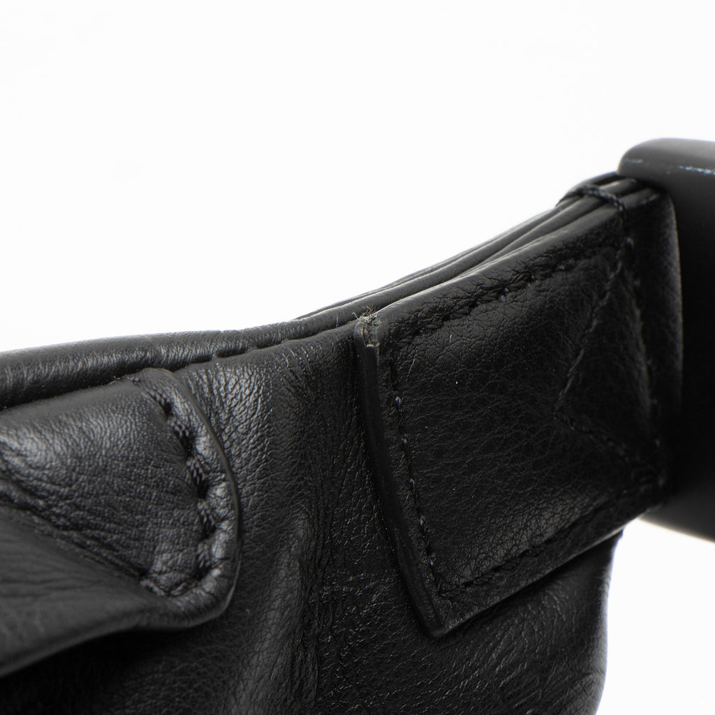 Louis Vuitton Monogram Shadow Discovery Bumbag Belt Bag - Black
