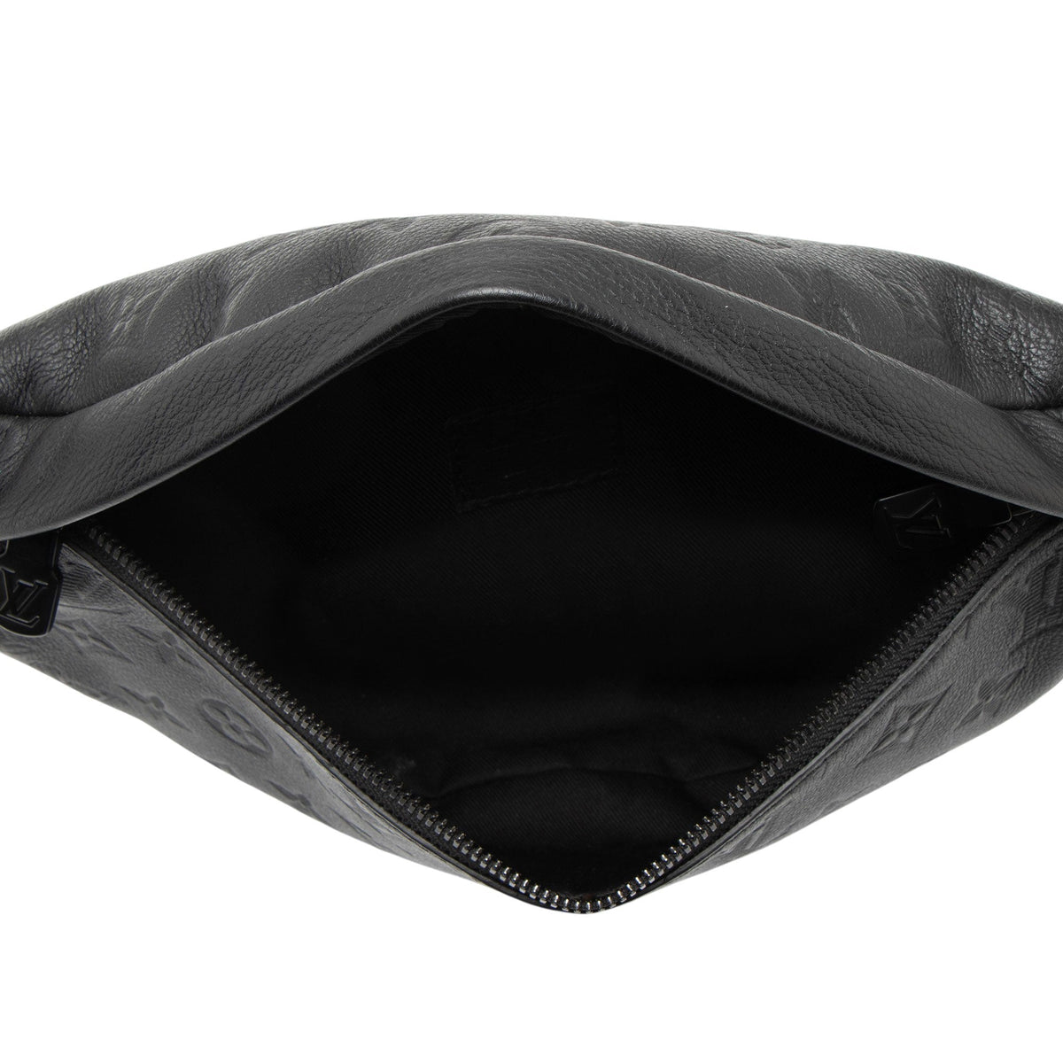 Louis Vuitton Monogram Shadow Discovery Bumbag Belt Bag - Black