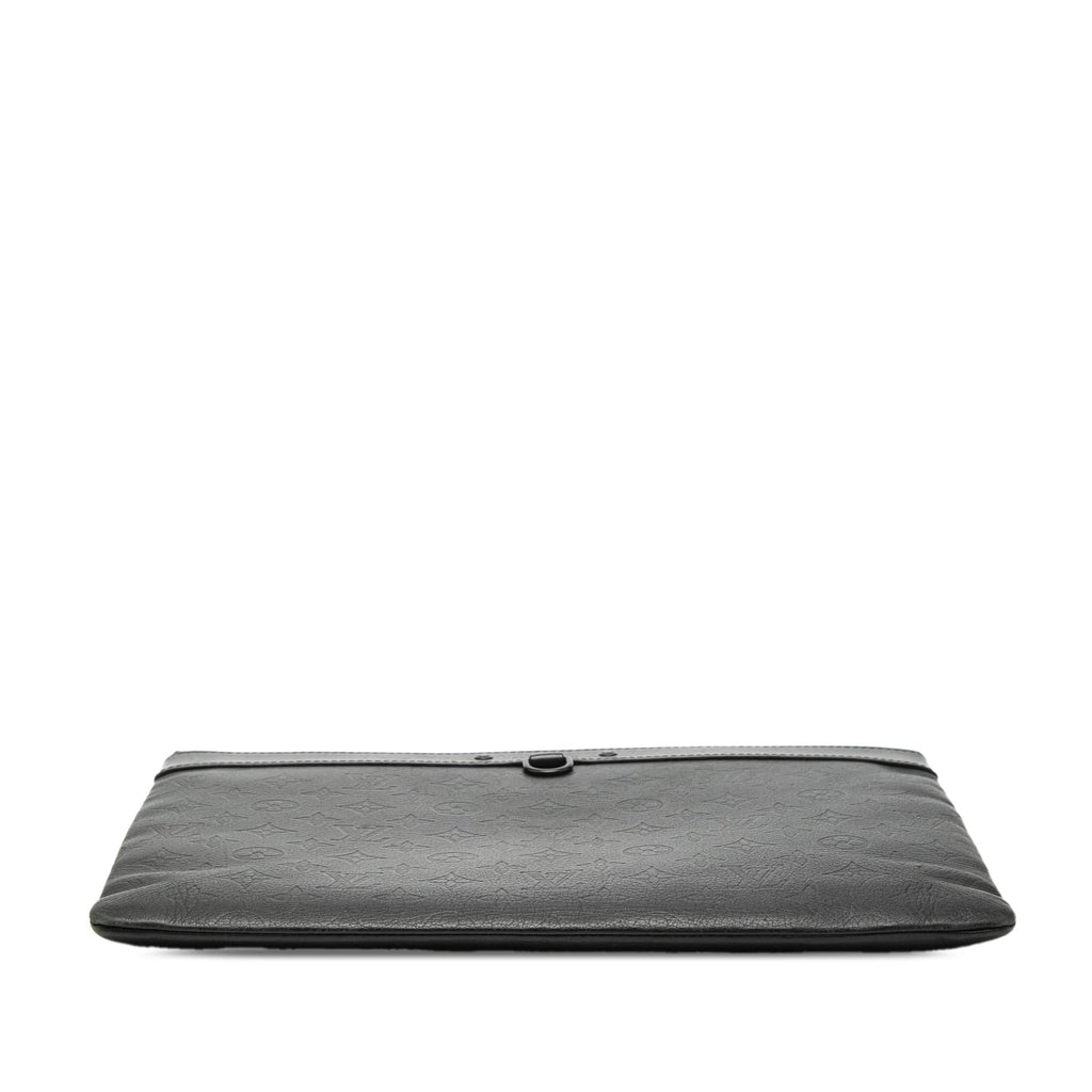 Louis Vuitton Monogram Shadow Discovery Pochette - Black