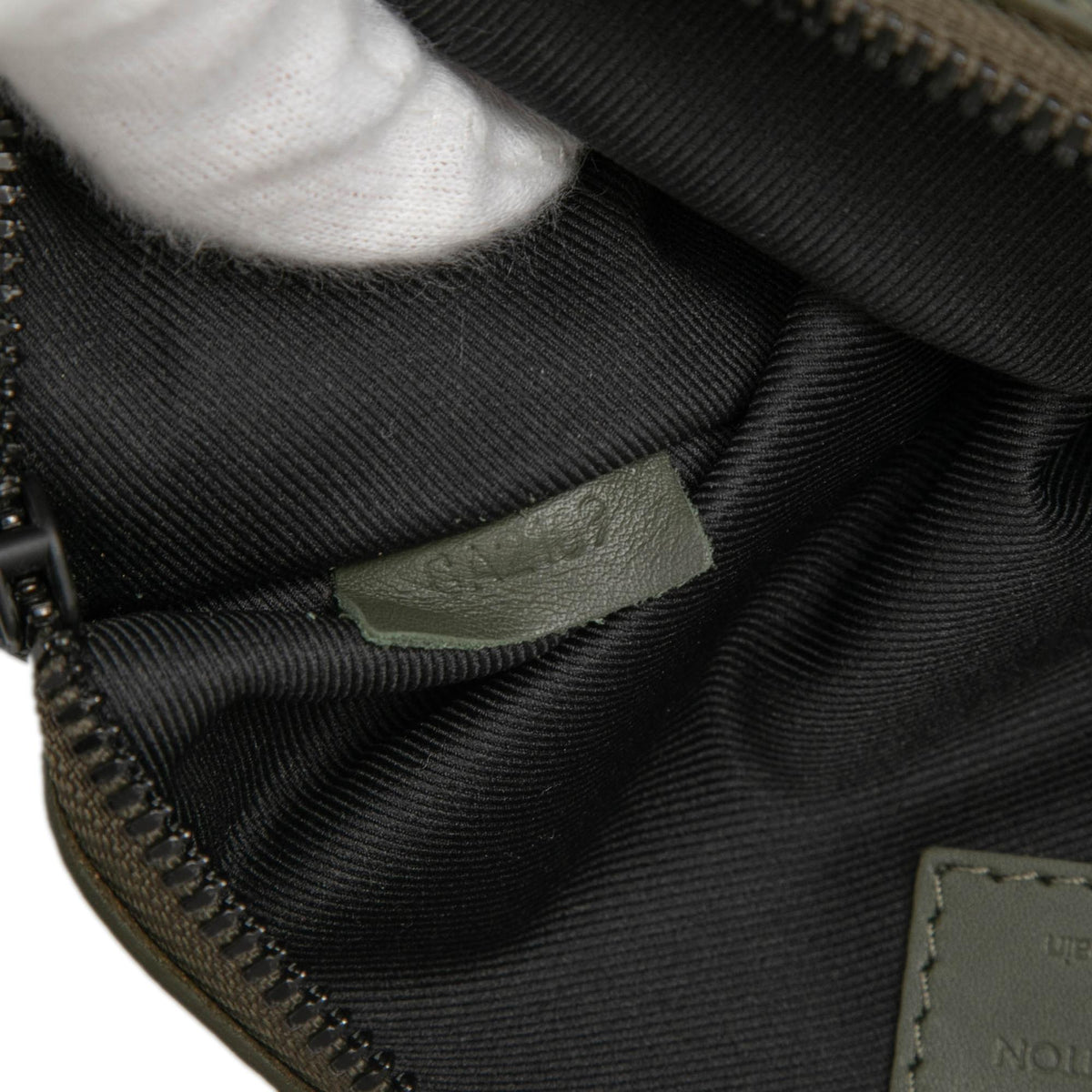 Louis Vuitton Monogram Shadow Double Flat Messenger - Black/Green