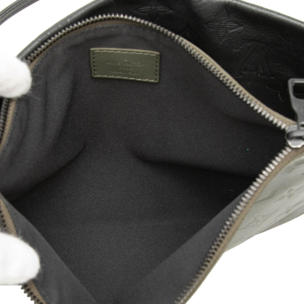 Louis Vuitton Monogram Shadow Double Flat Messenger - Black/Green