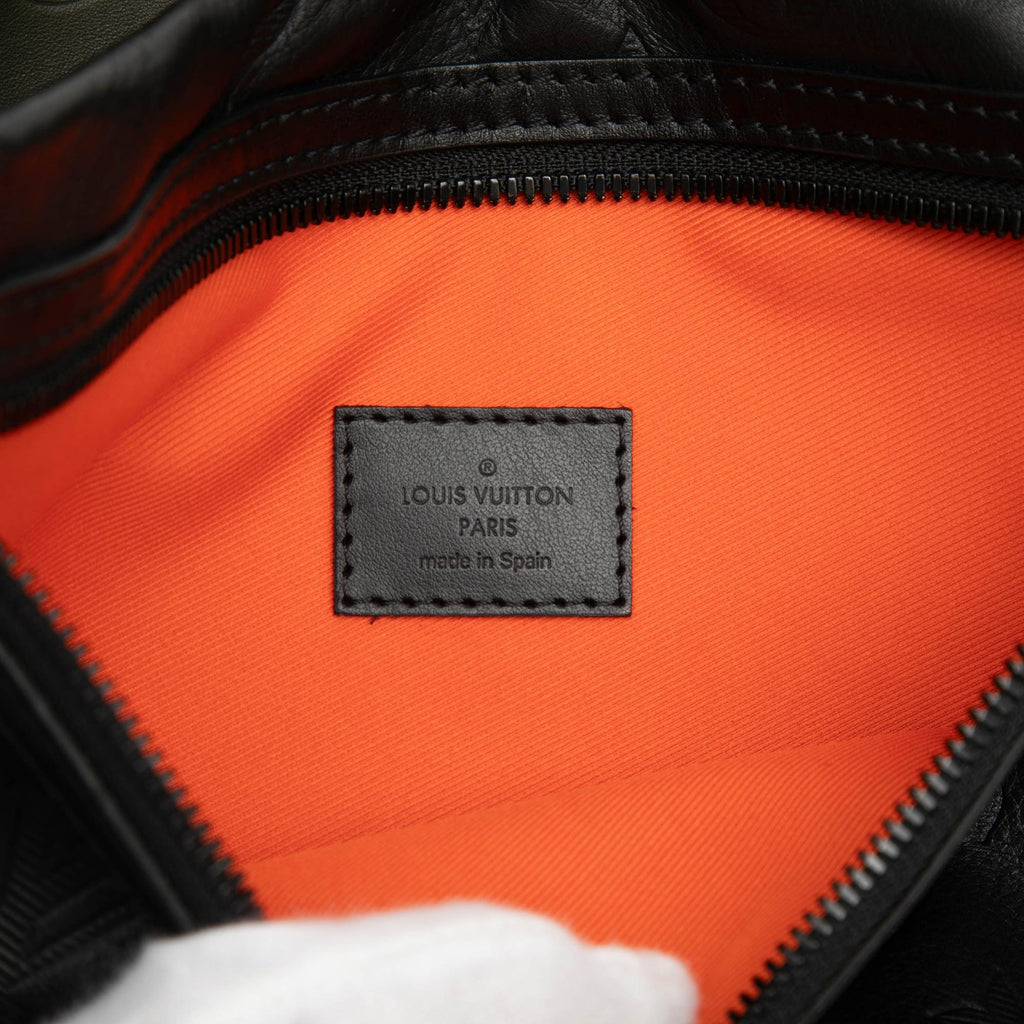 Louis Vuitton Monogram Shadow Double Flat Messenger - Black/Green