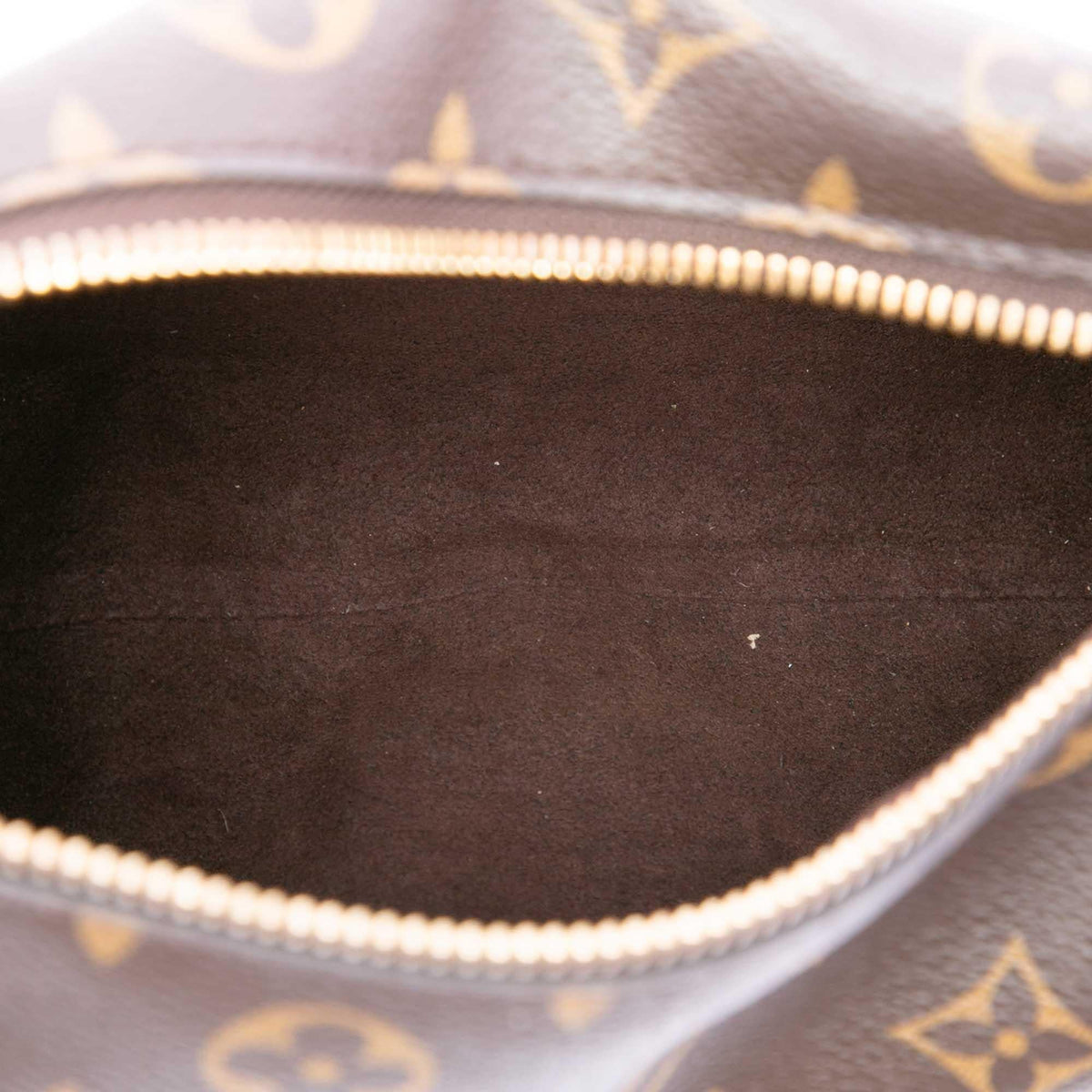 Louis Vuitton Monogram Side Trunk MM Satchel - Brown
