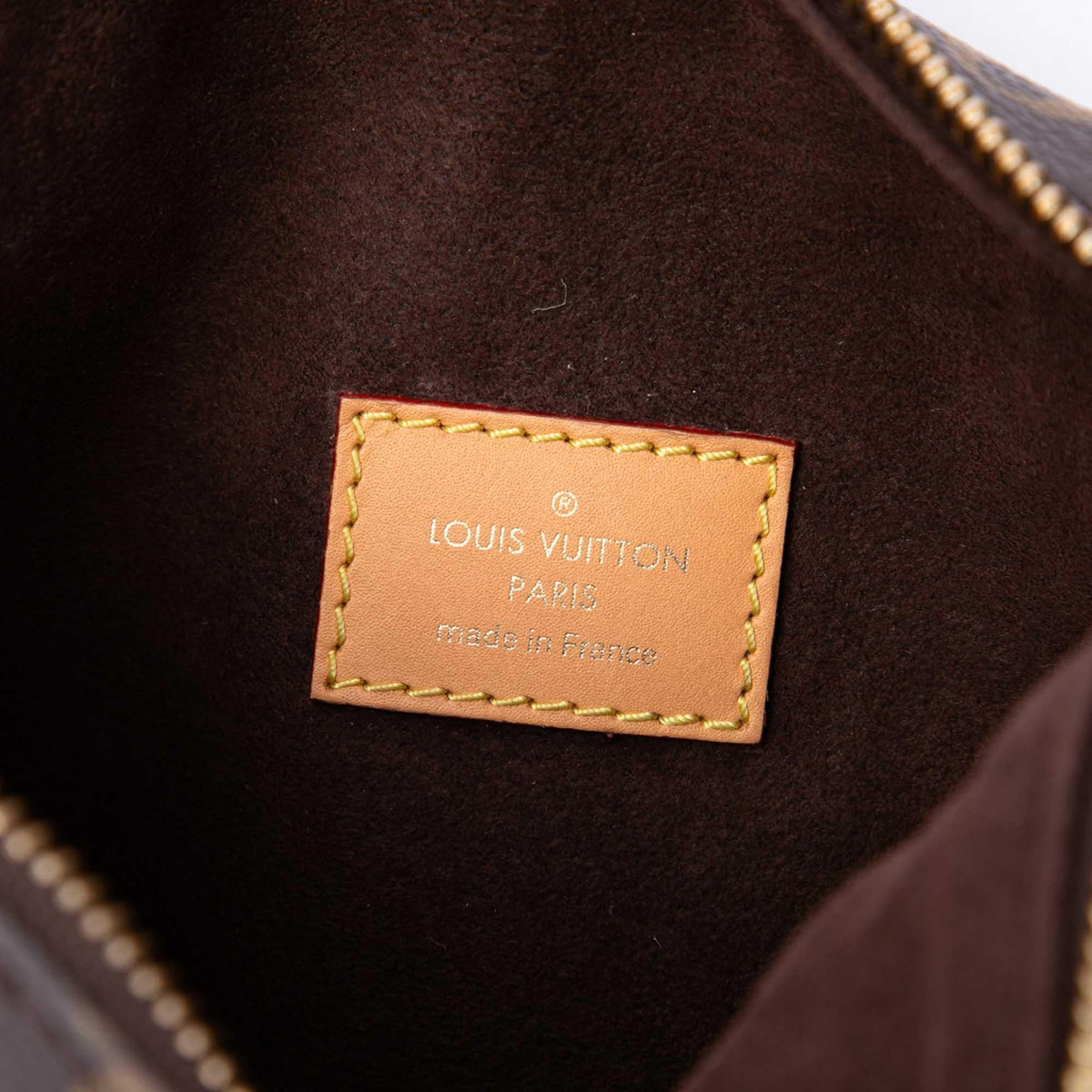 Louis Vuitton Monogram Side Trunk MM Satchel - Brown