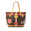 Louis Vuitton Monogram Summer Trunks Neverfull MM Tote Bag - Brown