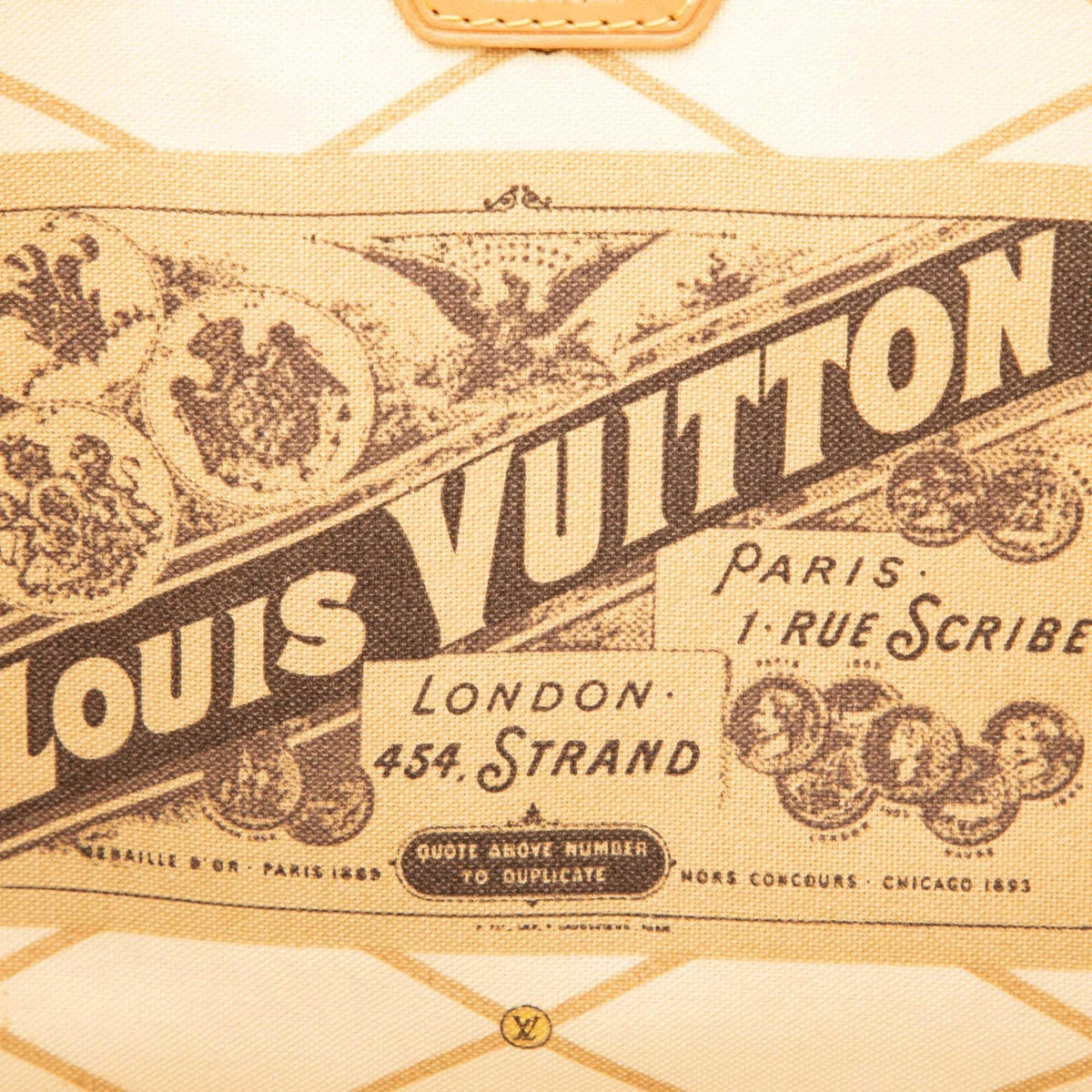 Louis Vuitton Monogram Summer Trunks Neverfull MM Tote Bag - Brown