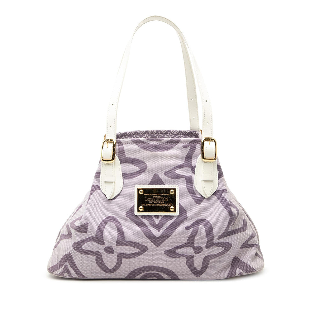 Louis Vuitton Monogram Tahitienne Cabas PM Tote Bag - Purple