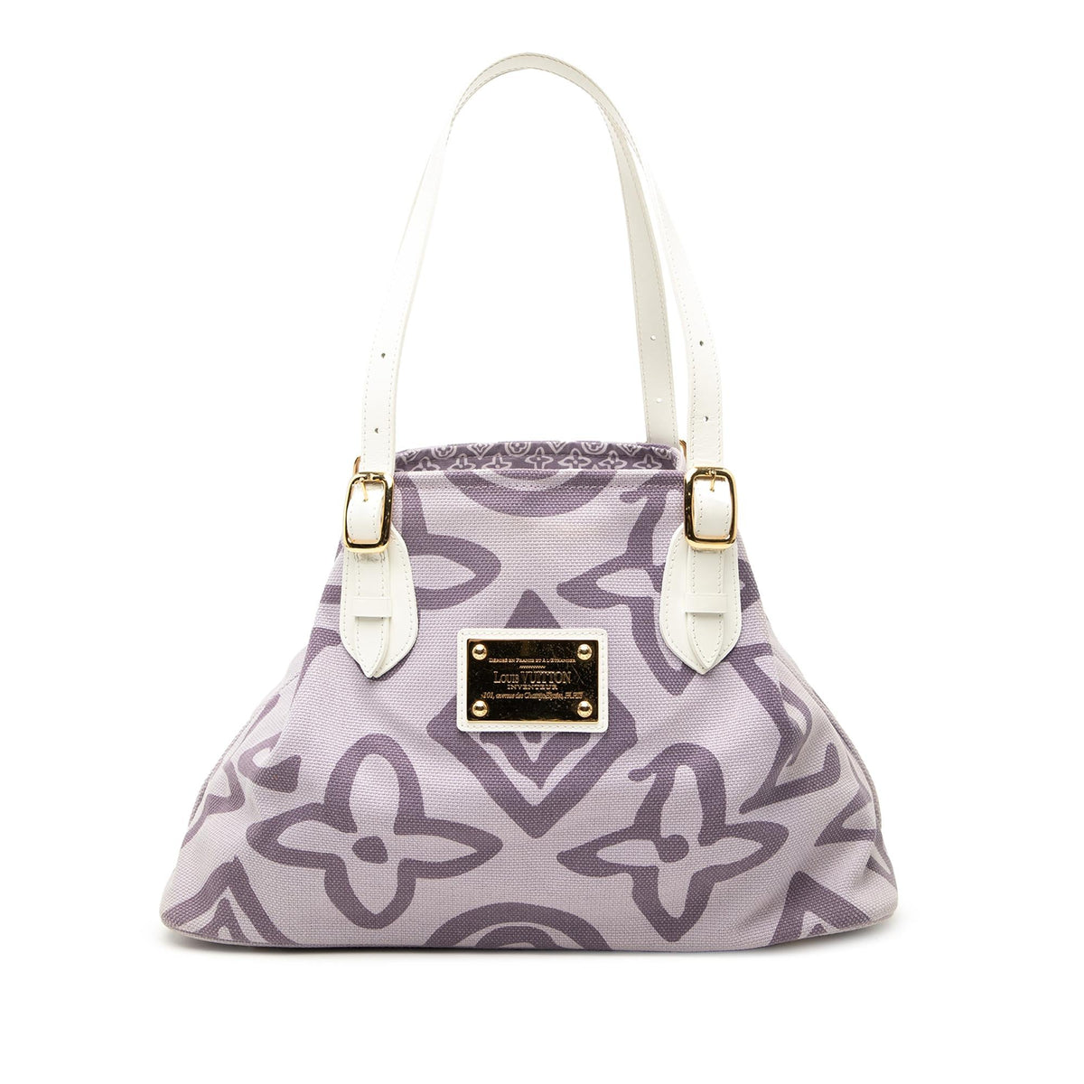 Louis Vuitton Monogram Tahitienne Cabas PM Tote Bag - Purple