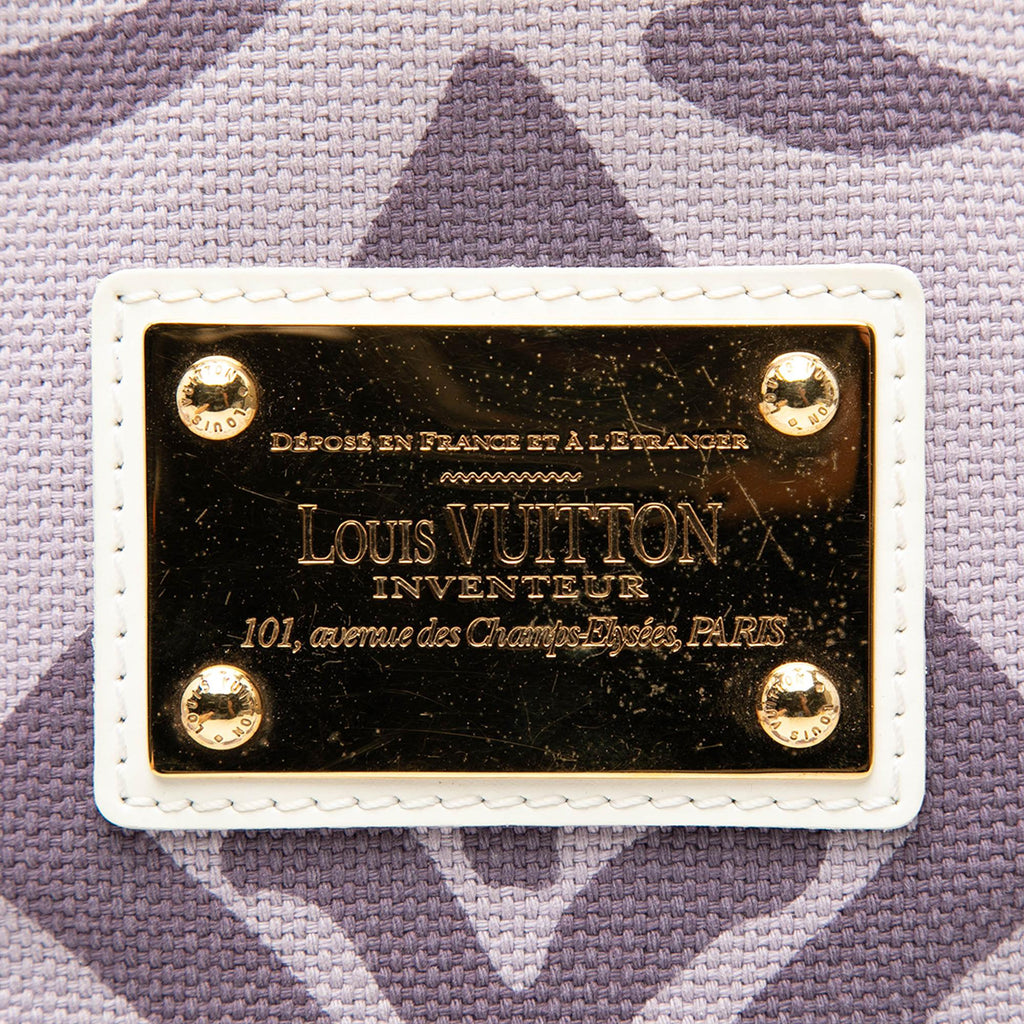 Louis Vuitton Monogram Tahitienne Cabas PM Tote Bag - Purple
