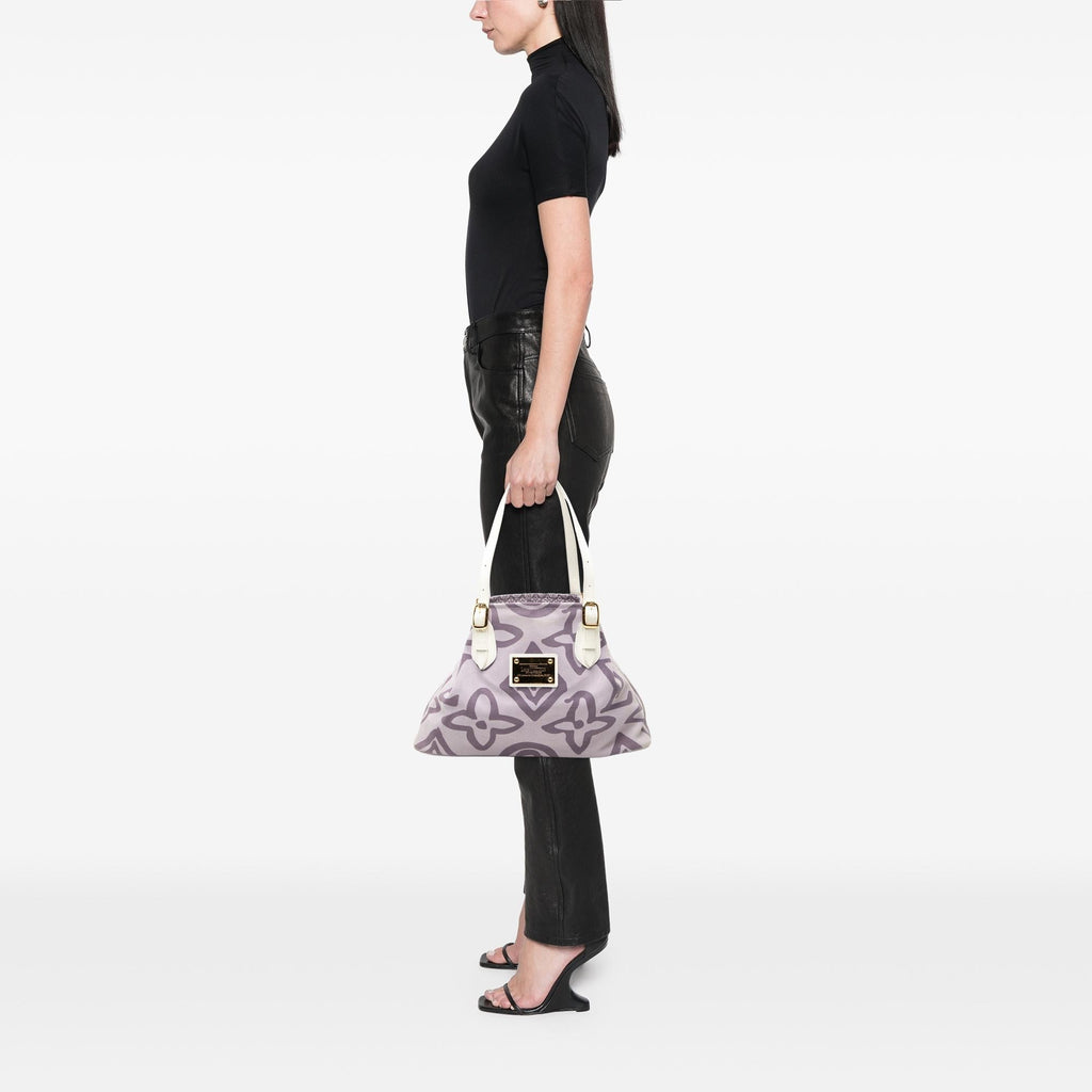 Louis Vuitton Monogram Tahitienne Cabas PM Tote Bag - Purple
