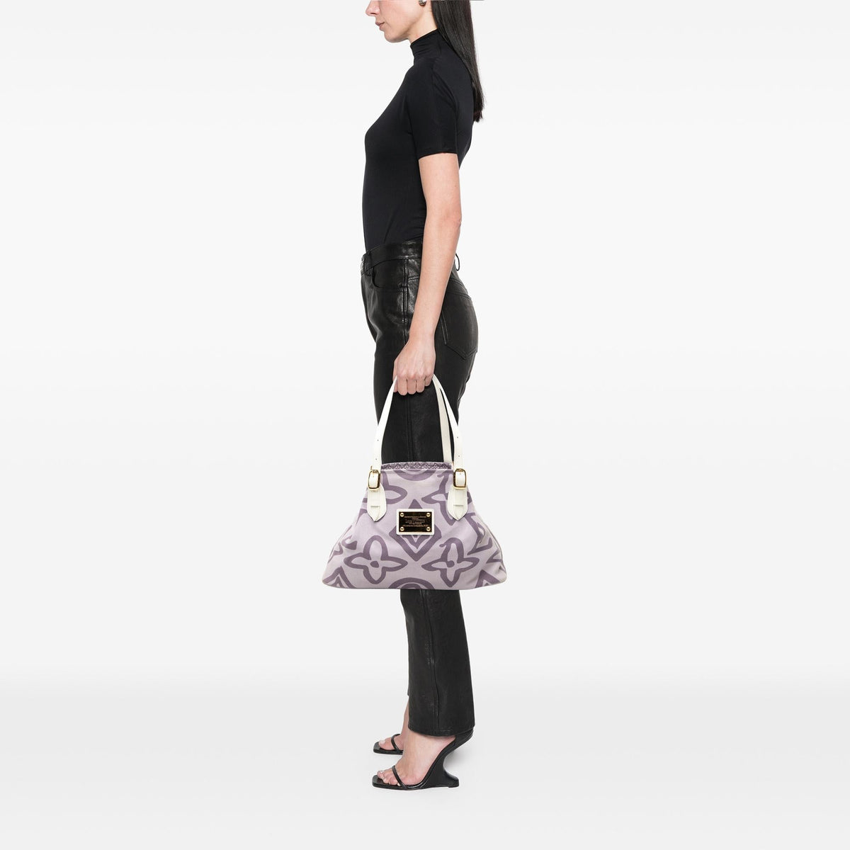 Louis Vuitton Monogram Tahitienne Cabas PM Tote Bag - Purple